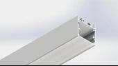Lineer Sıvaüstü Asma Sarkıt Pcb Led Profil Armatür thumbnail 1