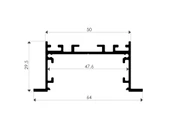 Lineer Sıvaaltı Gömme Pcb Led Profil Armatür thumbnail 2