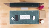 Deri Masa Matı 80*37cm G21 Yeşil thumbnail 2