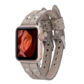 Apple Watch Uyumlu Deri Kordon Ely Double Tour ST ERC3 thumbnail 1