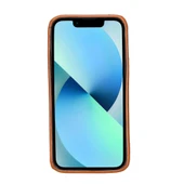 Apple iPhone 13 Uyumlu Deri Arka Kapak ROCK RST2EF Taba thumbnail 2