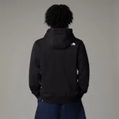 M SIMPLE DOME REGULAR HOODIE Black Black L thumbnail 2