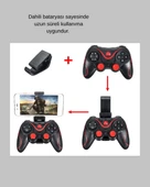 Ergonomik Tasarımlı Şarjlı Kablosuz Gamepad thumbnail 4
