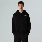 M SIMPLE DOME FULL ZIP HOODIE Black Black M thumbnail 1