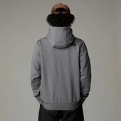 M SIMPLE DOME FULL ZIP HOODIE GREY GREY M thumbnail 2