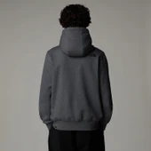 M SIMPLE DOME REGULAR HOODIE GREY GREY L thumbnail 2