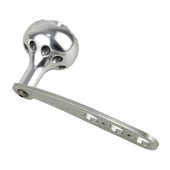 Accurate Reel Handle H-60 Silver Knob thumbnail 3