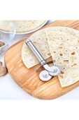 İB GLOBAL Çift Başlıklı Pizza Hamur Bıçağı thumbnail 1