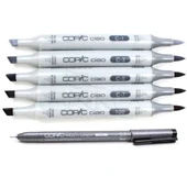 Copic Ciao Marker 5+1 Set Grey Tones thumbnail 3
