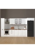 390 cm %100 MDF Greena White Mutfak Dolabı thumbnail 1