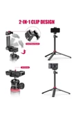 ulanzi Mt-44 Uzatılabilir Vlog Tripod Siyah thumbnail 7