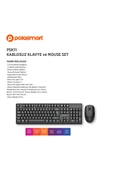 Polosmart PSK11 KABLOSUZ KLAVYE/MOUSE SET thumbnail 3