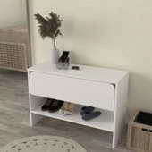 Dekorister Clementine Ayakkabılık Beyaz thumbnail 1