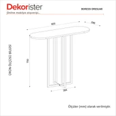 Dekorister Boressi Dresuar Siyahmermer thumbnail 8