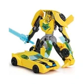Transformers T-Warrior Metal Gövde Bumblebee Robot Araba thumbnail 2