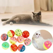 4'lü Çıngıraklı Top Kedi Oyuncağı thumbnail 2
