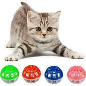 4'lü Çıngıraklı Top Kedi Oyuncağı thumbnail 1