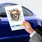 Fulcar Chiuahua Araç Stickerı thumbnail 3