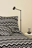 Wave Yatak Örtüsü Çift Kişilik Black thumbnail 3