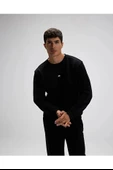Ellesse EM556-BK Erkek Siyah Sweat thumbnail 1