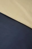 Basic Indigo-bej Çift Taraflı Çift Kişilik Nevresim Pike Takımı thumbnail 4