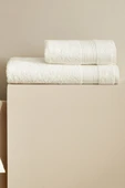 Soft Touch Pamuk 70x140 cm Havlu Offwhite thumbnail 4