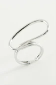 Oval Metal Yüzük thumbnail 3