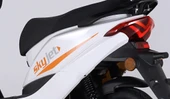 Skyjet Ecolıne Elektrikli Moped Beyaz thumbnail 4