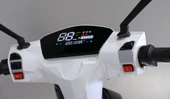 Skyjet Ecolıne Elektrikli Moped Beyaz thumbnail 3