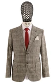 Erkek Tek Ceket Slim Fit thumbnail 3