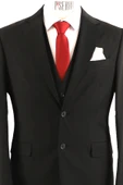 Yelekli Takım Elbise Slim Fit thumbnail 5
