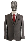 Yelekli Takım Elbise Slim Fit thumbnail 4