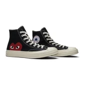 Converse Comme des Garcons Hi Play Black White thumbnail 2