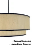 Vivido Home Krem Rustic Sarkıt Avize thumbnail 2