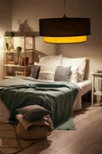 Vivido Home Siyah Ahşap Desenli Avize thumbnail 3