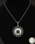 yuvarlak taşlı kolye sk0003 thumbnail 1