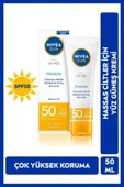 Nivea Sun Hassas Yatıştırıcı Güneş Koruyucu Yüz Kremi SPF50 50 ml thumbnail 8