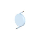 Baseus FREE2PULL Mini Makaralı Type-C To Type-C 100W Kablo 1.5 mt Mavi thumbnail 3
