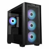 Asus A21 Plus USB 3.2 ARGB mATX Mid Tower Siyah Kasa thumbnail 1