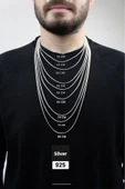 Mios Silver 3mm Gurmet Gümüş 925 Ayar Kolye thumbnail 6