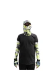Fisherman Style Camo Green SET Cap+Eldiven+Kolluk+Buff thumbnail 1