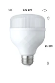 20W Torch Ampul E27 T-BULB Led Beyaz Renk 2400 Lümen thumbnail 3