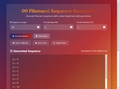 Fibonacci Sequence Generator thumbnail 1