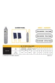 MEXXSUN DC pompa 0,8Hp 600W (Screw Type) (4SS600-48N) thumbnail 2