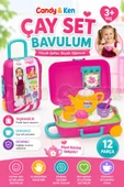 Candy & Ken Çay Set Bavulum - Mutfak Setleri - Ev Oyuncak Setleri thumbnail 1