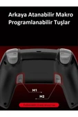 Kablosuz Wireless Ps4 Android Apple Switch Pc Uyumlu Six-axis Oyun Kolu Joystick thumbnail 2