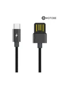 Usb Type-c Çelik Spiralli Şarj Data Kablosu thumbnail 1