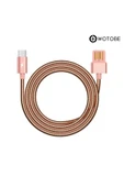 Usb Type-c Çelik Spiralli Şarj Data Kablosu thumbnail 8