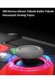 Kablosuz Wireless Ps4 Android Apple Switch Pc Uyumlu Six-axis Oyun Kolu Joystick thumbnail 3