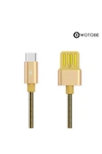 Usb Type-c Çelik Spiralli Şarj Data Kablosu thumbnail 10